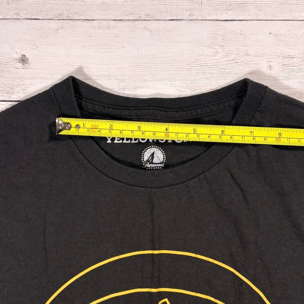 Yellowstone Dutton Ranch Montana Graphic T-Shirt Black XL Paramount Network - Picture 7 of 11